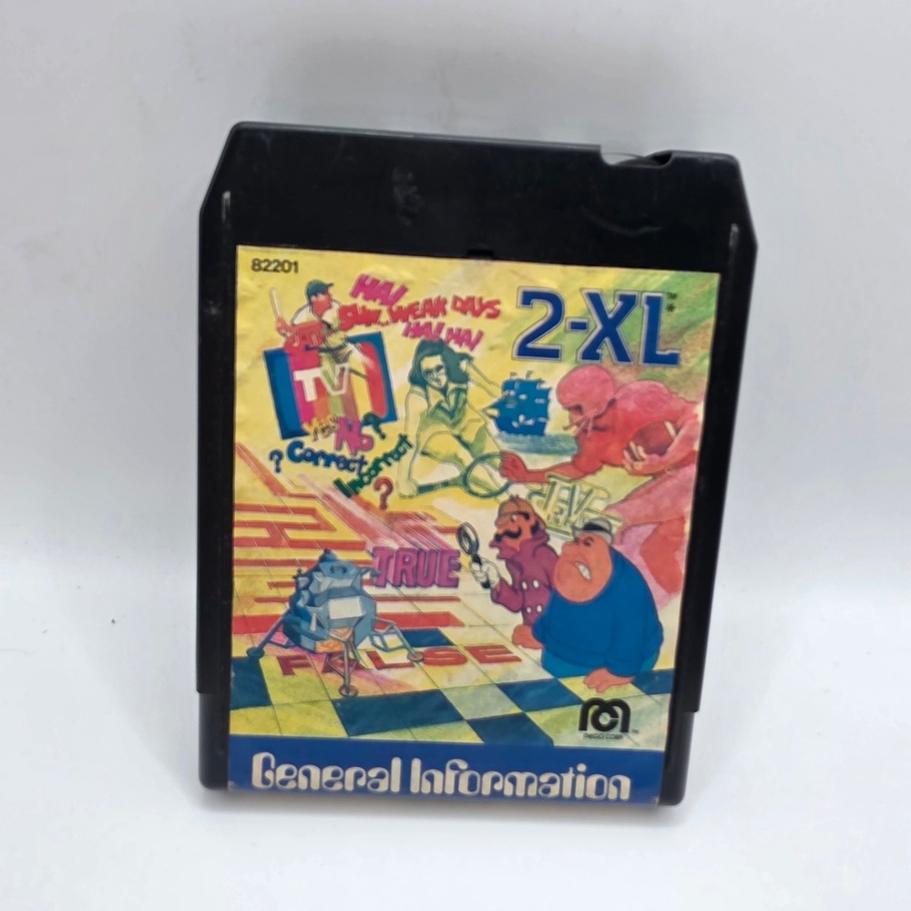 Vintage 1978 Mego 2-XL Talking Robot General Information‎ 8-Track Cartridge